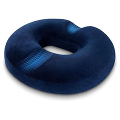 Seat Donut Pillow for Tailbone Pain Relief Cushion - Hemorrhoid Pillow - Butt Cushion Pillow for Pressure Relief, Chair, Coccyx, Sciatica, Postpartum Pregnancy Sitting Pillow, Blue.