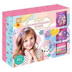 Headband Making Kit for Girls - Make Your Own Fashion Headbands for Kids - DIY Hair Accessories Set - Arts & Crafts for Ages 5-12 Year Old Girl - Little Children's Art & Craft Gifts , Flower.